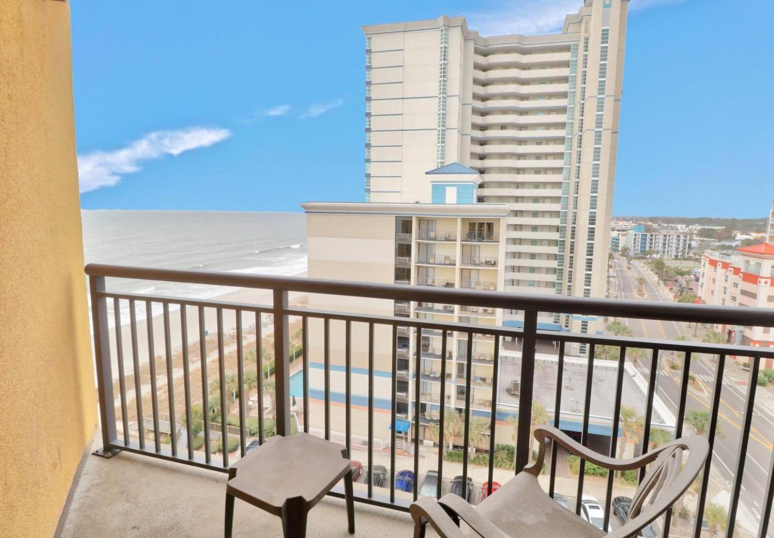 Beautiful Warm Ocean View Beach Condo With Pool マートルビーチ エクステリア 写真